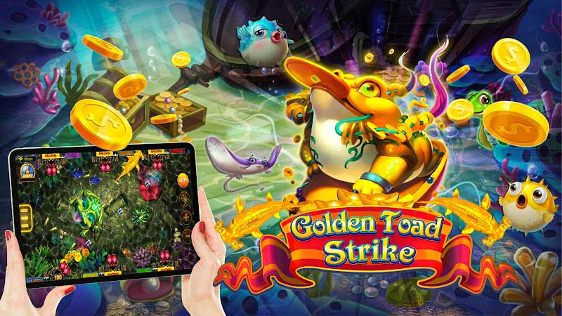 4g bet Visão geral do jogo de tiro ao peixe Golden Toad